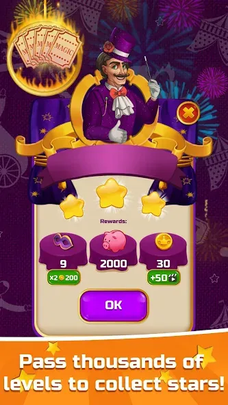 Circus Words: Magic Puzzle  [МОД Unlimited Money] Screenshot 1