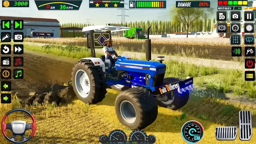 US Tractor Farming Games 3d  [МОД Бесконечные деньги] Screenshot 5