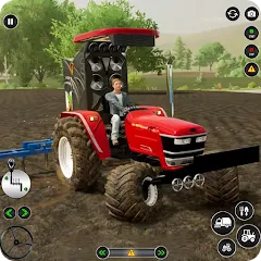 Скачать взлом US Tractor Farming Games 3d  [МОД Бесконечные деньги] - последняя версия apk на Андроид