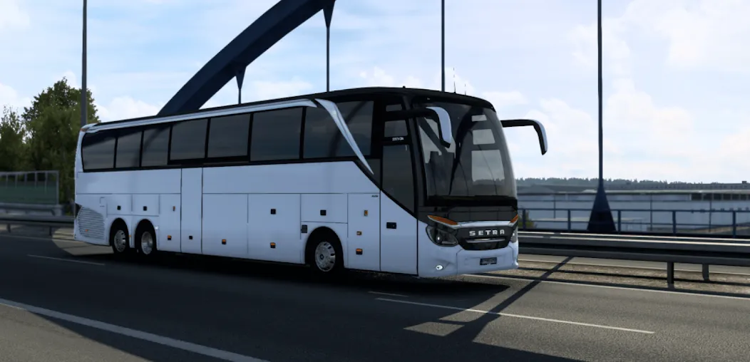 Bus Game Traveling Simulator  [МОД Бесконечные монеты] Screenshot 1