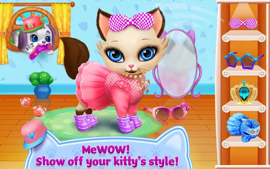 Kitty Love - My Fluffy Pet  [МОД Меню] Screenshot 1