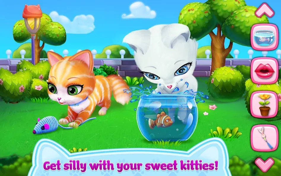 Kitty Love - My Fluffy Pet  [МОД Меню] Screenshot 2