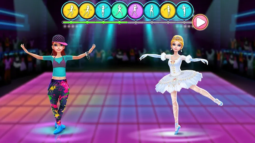 Dance Clash: Ballet vs Hip Hop  [МОД Menu] Screenshot 5