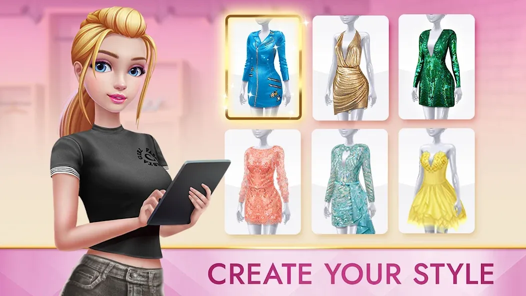 Super Stylist Fashion Makeover  [МОД Menu] Screenshot 1