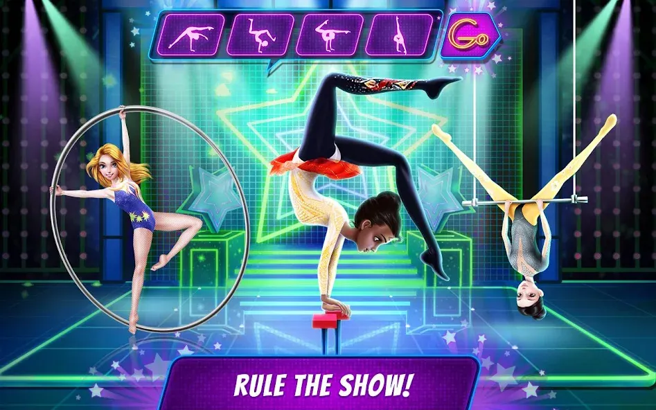 Acrobat Star Show - Girl Power  [МОД Mega Pack] Screenshot 1