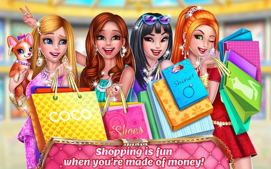 Rich Girl Mall - Shopping Game  [МОД Меню] Screenshot 5