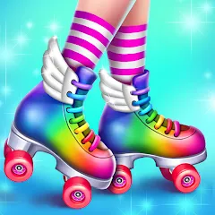 Скачать взлом Roller Skating Girls  [МОД Mega Pack] - полная версия apk на Андроид