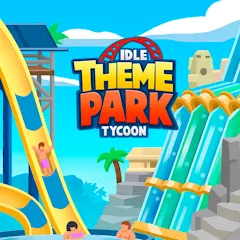 Взломанная Idle Theme Park Tycoon (Айдел Тем Парк Тайкун)  [МОД Menu] - последняя версия apk на Андроид