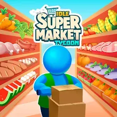 Взломанная Idle Supermarket Tycoon－Shop (Айдл Супермаркет Тайкун)  [МОД Unlocked] - последняя версия apk на Андроид