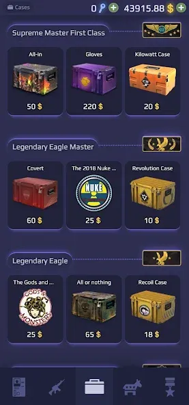 Case Royale cs2 and csgo cases (Кейс Рояль)  [МОД Unlimited Money] Screenshot 2