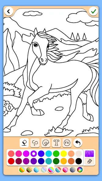 Coloring for girls and women  [МОД Все открыто] Screenshot 2