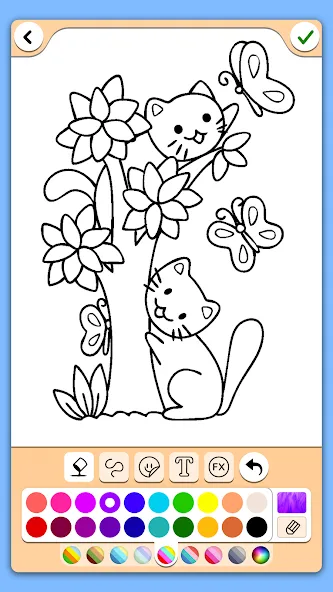 Coloring for girls and women  [МОД Все открыто] Screenshot 3