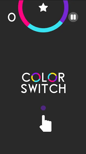 Color Switch: Endless Play Fun (Цветной переключатель)  [МОД Mega Pack] Screenshot 1