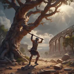 Скачать взломанную Gladiators: Survival in Rome  [МОД Много денег] - последняя версия apk на Андроид