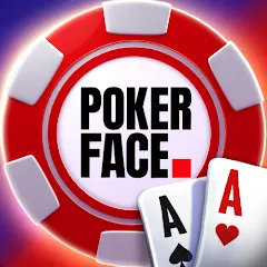 Взломанная Poker Face: Texas Holdem Poker (Покер Фейс)  [МОД Menu] - стабильная версия apk на Андроид