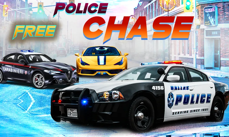 Police car: police games  [МОД Бесконечные монеты] Screenshot 1