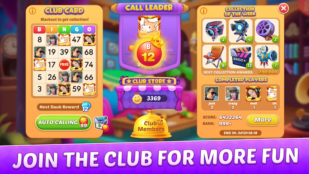 Bingo Frenzy®-Live Bingo Games (Бинго Френзи)  [МОД Много монет] Screenshot 5