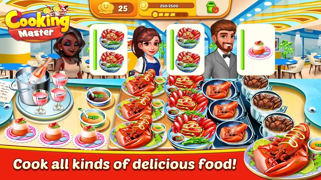 Cooking Master:Restaurant Game (Кукинг Мастер)  [МОД Unlimited Money] Screenshot 4