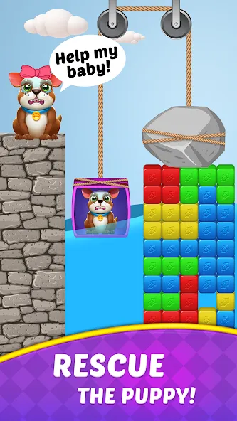 Cube Blast Journey: Toon & Toy (Кьюб Бласт Джорни)  [МОД Unlimited Money] Screenshot 3