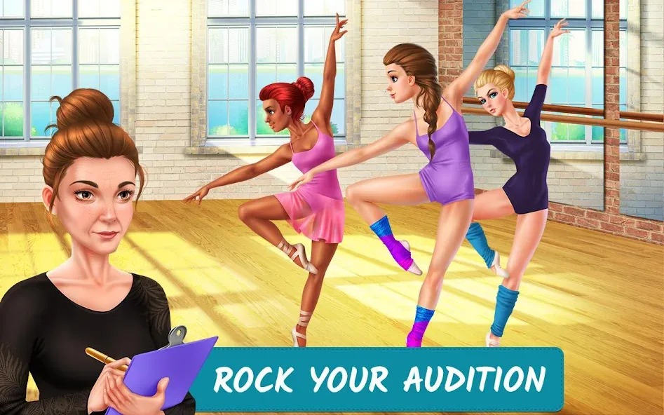 Dance School Stories  [МОД Mega Pack] Screenshot 1