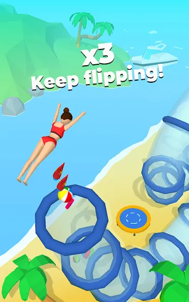 Flip Jump Stack!  [МОД Все открыто] Screenshot 1