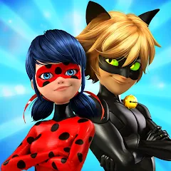 Скачать взломанную Miraculous Ladybug & Cat Noir  [МОД Menu] - полная версия apk на Андроид