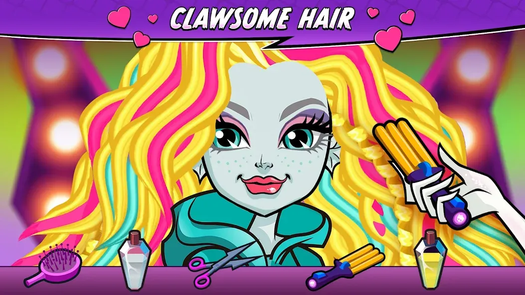 Monster High™ Beauty Salon (Монстер Хай)  [МОД Бесконечные монеты] Screenshot 2