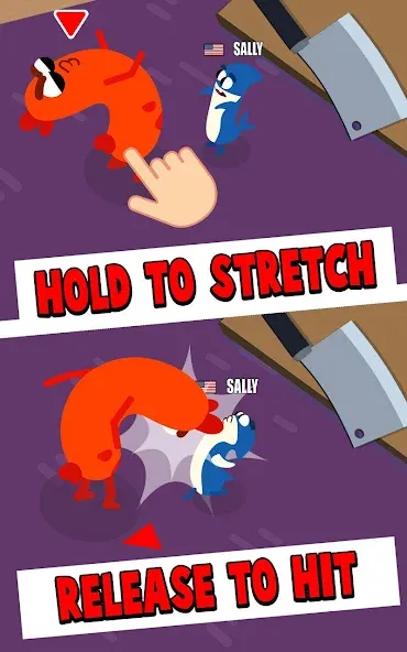 Sausage Wars.io  [МОД Бесконечные монеты] Screenshot 2