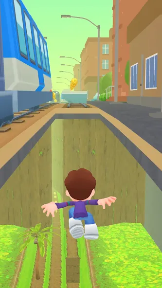 Subway Craft: Fun Runner (Фан Раннер)  [МОД Много денег] Screenshot 1