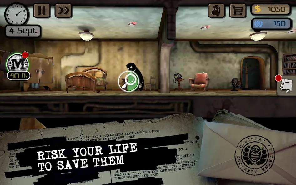 Beholder: Adventure (Бихолдер)  [МОД Много денег] Screenshot 5