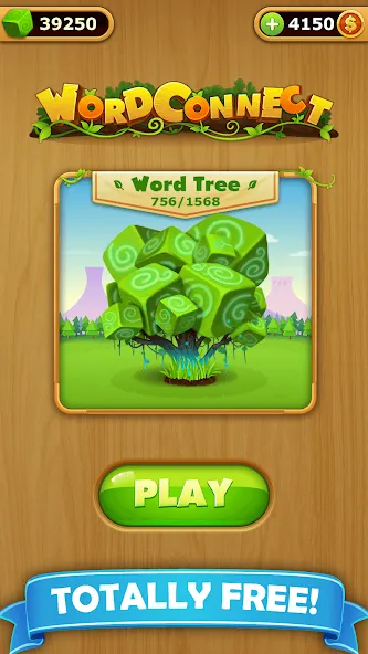 Word Connect - Word Games  [МОД Бесконечные монеты] Screenshot 3