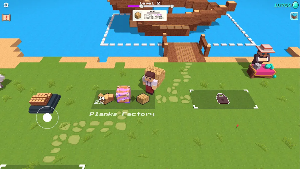 CubeCrafter (Кьюбкрафт)  [МОД Бесконечные монеты] Screenshot 2