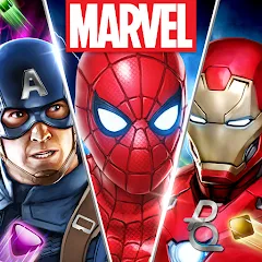 Взлом MARVEL Puzzle Quest: Hero RPG (Марвел Пазл Квест)  [МОД Mega Pack] - полная версия apk на Андроид