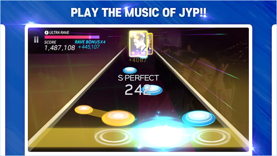 SUPERSTAR JYPNATION (уперстар )  [МОД Menu] Screenshot 3