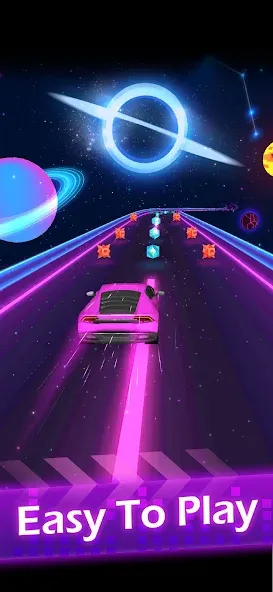 Beat Racing (Бит Рейсинг)  [МОД Бесконечные монеты] Screenshot 2