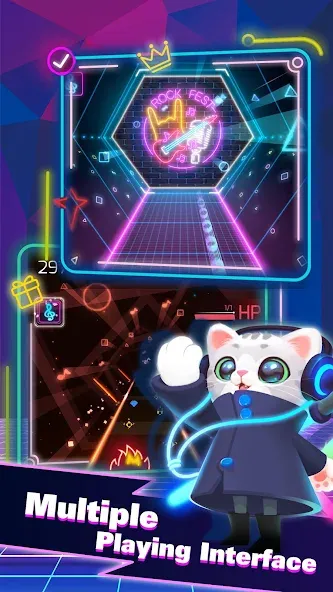 Sonic Cat (Соник Кэт)  [МОД Бесконечные монеты] Screenshot 4