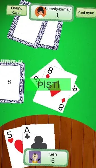 Klasik Pişti İnternetsiz  [МОД Много монет] Screenshot 3