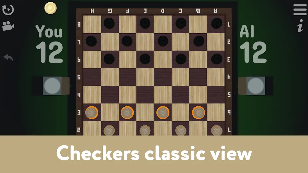 Checkers for two - Draughts  [МОД Unlocked] Screenshot 1