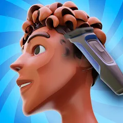 Взломанная Fade Master 3D: Barber Shop (Фейд Мастер 3Д)  [МОД Unlocked] - полная версия apk на Андроид