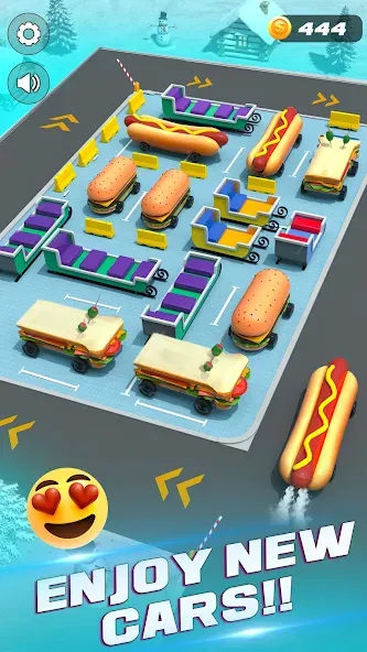 Unblock It Car Puzzle Game (Паркинг Джам Разблокировать)  [МОД Unlimited Money] Screenshot 5