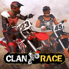 Скачать взлом Clan Race: PVP Motocross races (Клан Рейс)  [МОД Меню] - полная версия apk на Андроид