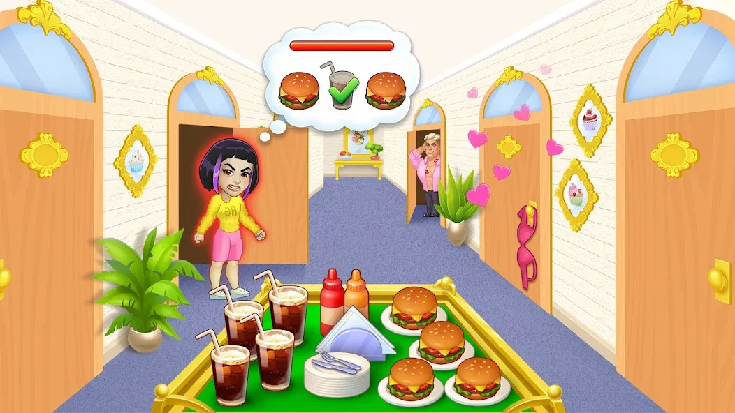 Jane’s Story: Cooking & Hotel  [МОД Бесконечные монеты] Screenshot 1