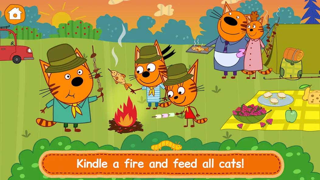 Kid-E-Cats: Kitty Cat Games!  [МОД Все открыто] Screenshot 5