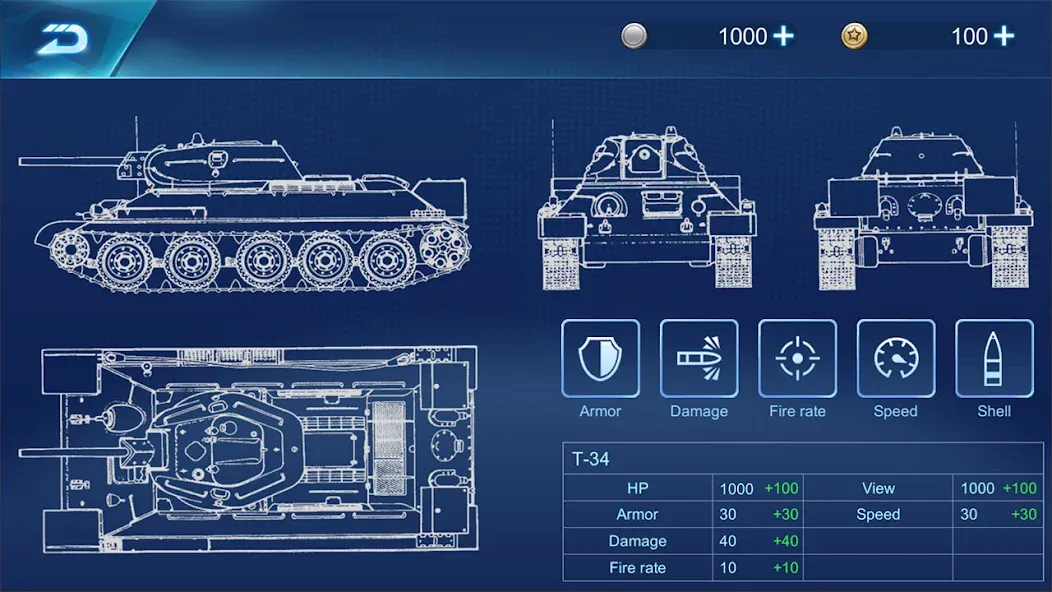 Ace Tank  [МОД Menu] Screenshot 2