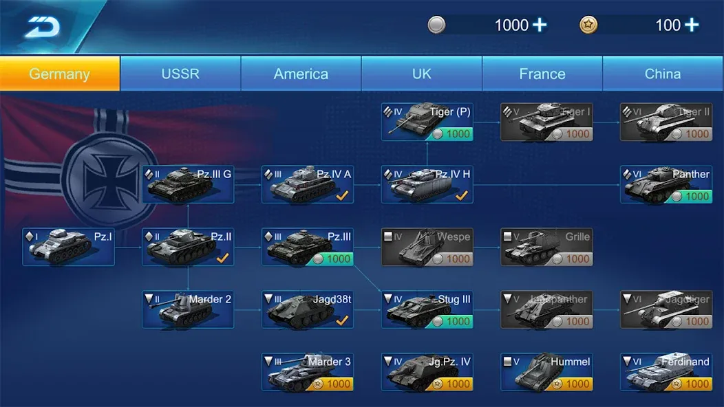 Ace Tank  [МОД Menu] Screenshot 3