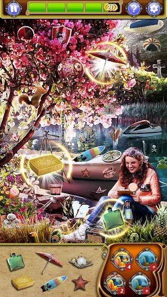 Hidden Object: 4 Seasons (Хидден Объект)  [МОД Бесконечные деньги] Screenshot 2