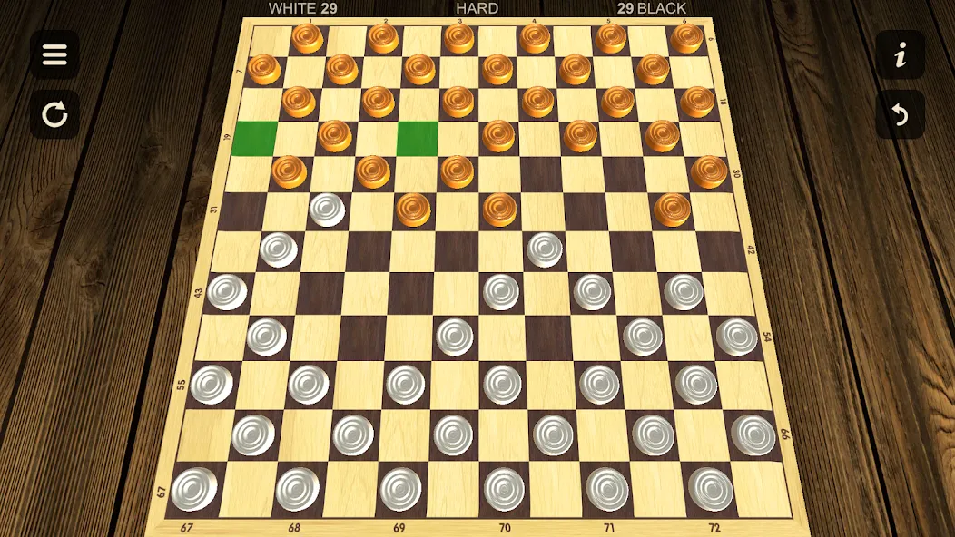 Checkers - Two player  [МОД Все открыто] Screenshot 3