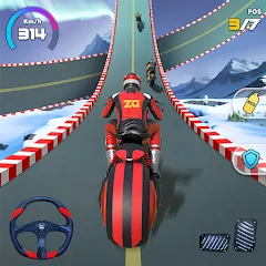 Взломанная Bike Race: Racing Game (Байк Гейм 3D)  [МОД Unlimited Money] - стабильная версия apk на Андроид