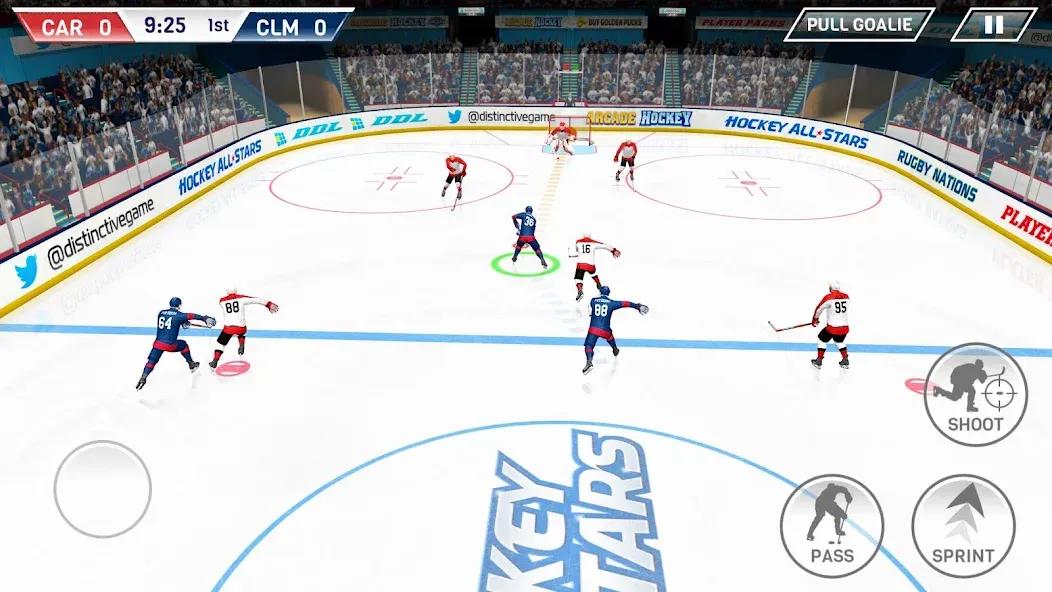 Hockey All Stars (Хоккей Олл Старс)  [МОД Бесконечные монеты] Screenshot 1