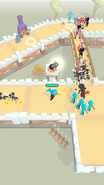 Wild Archer: Castle Defense (Ланд Инвейдер)  [МОД Много денег] Screenshot 1